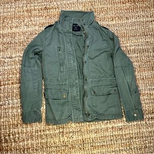 OLIVE GREEN utility jacket
